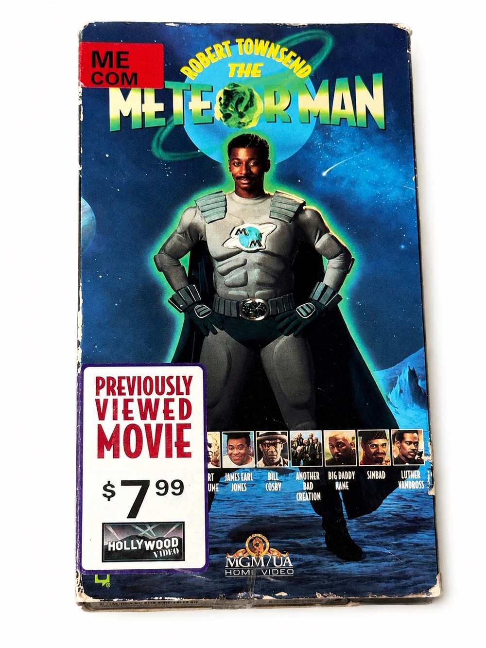 The Meteor Man VHS 1993 Robert Townsend MGM/UA Former Rental Rare